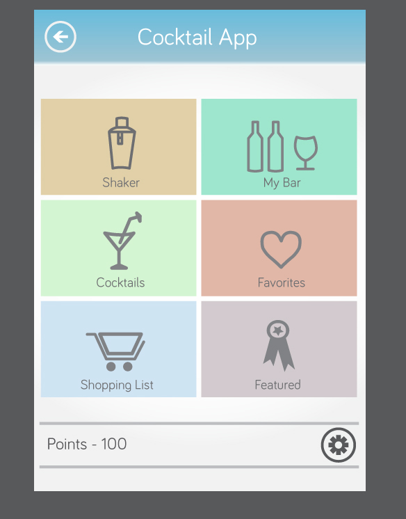App Design by betablocker for Blue Lime | Design #2014540