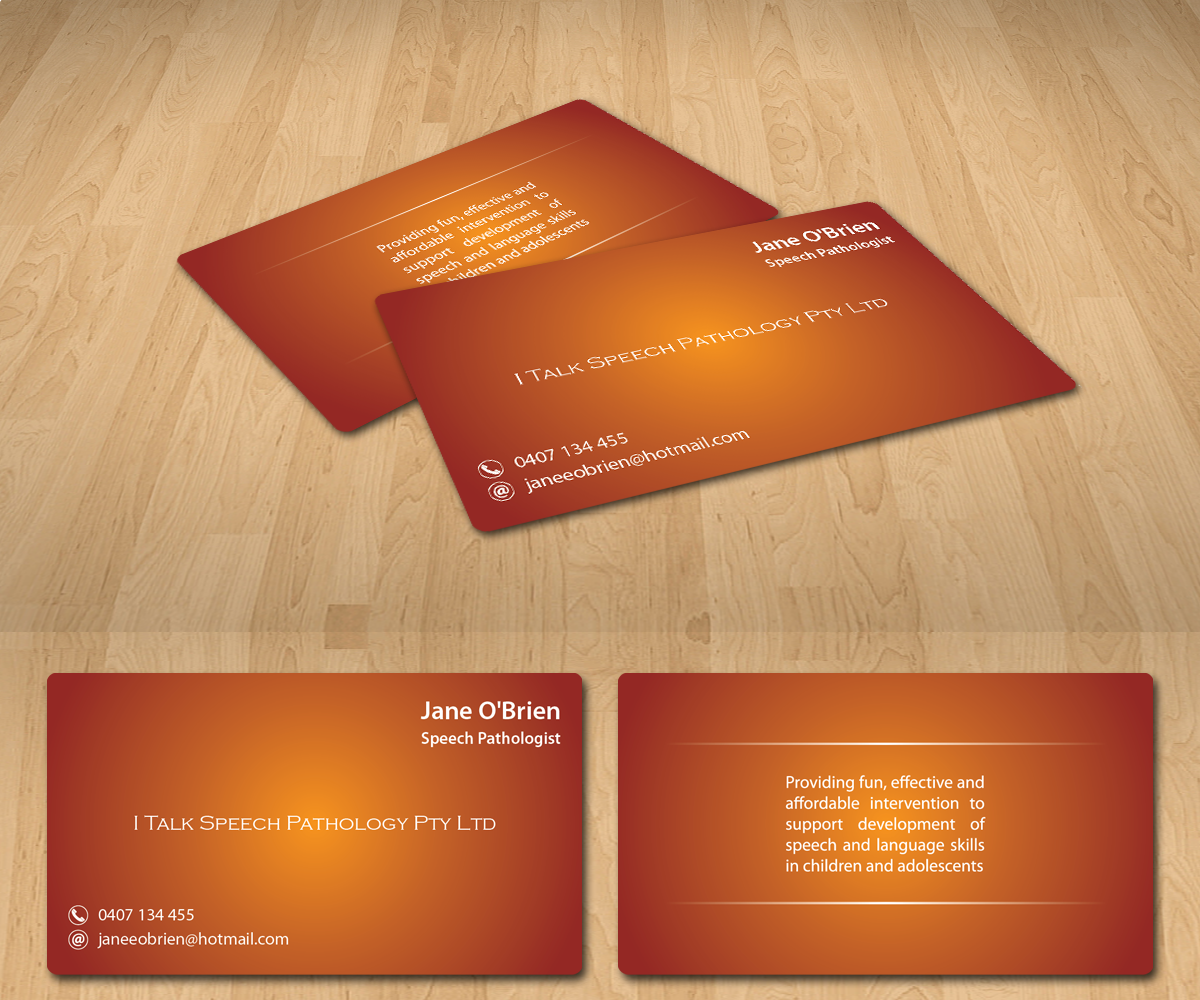 Business Card Design by Radu Borzea for this project | Design #1961131
