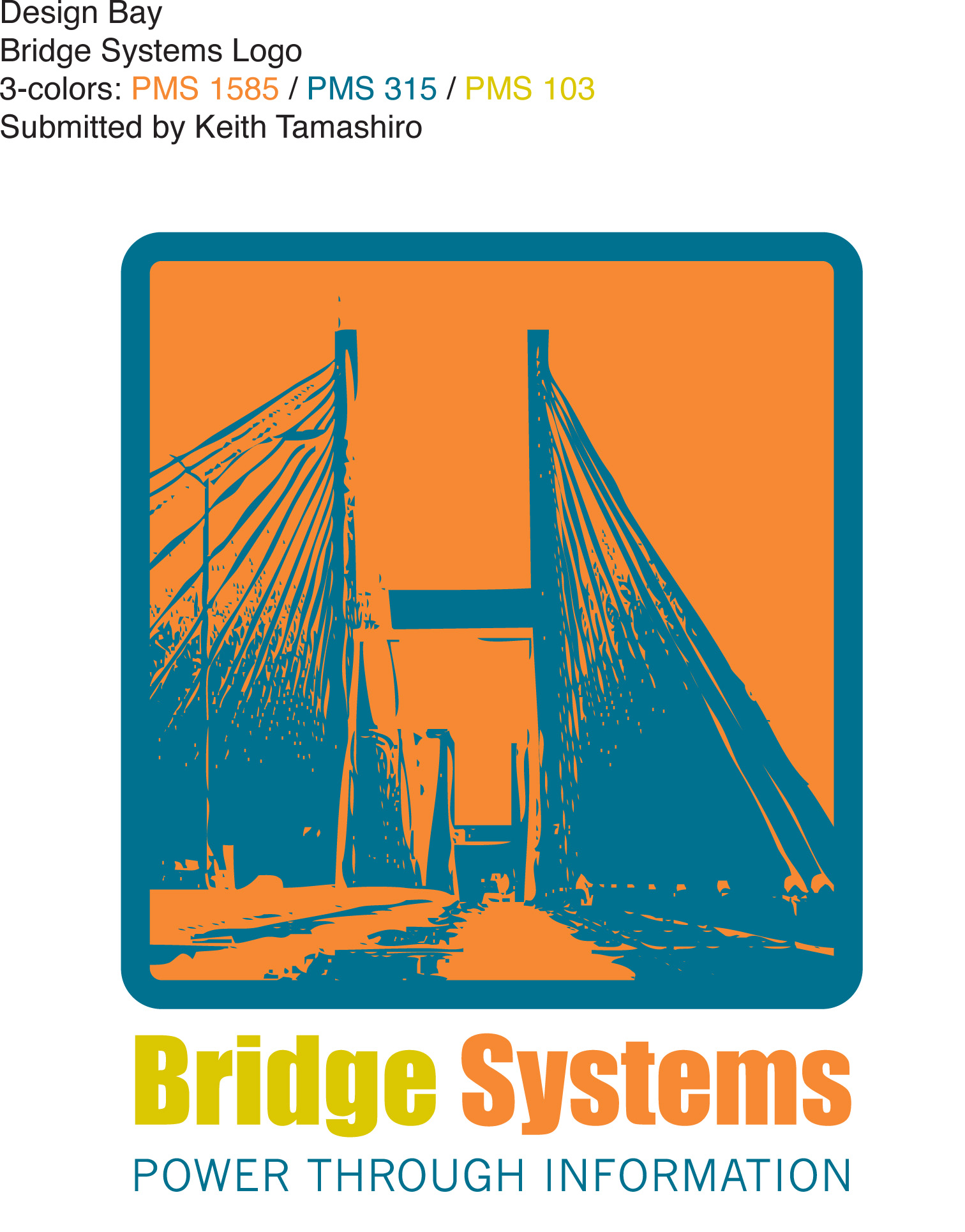 Logo Design by Keith Tamashiro for Bridge Systems Pty Ltd | Design #13938