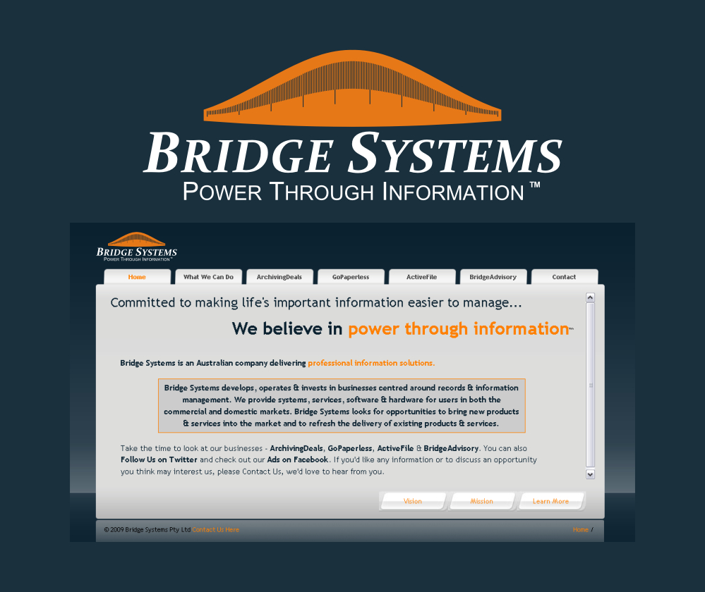 Diseño de Logo por SiddKidd para Bridge Systems Pty Ltd | Diseño #14731