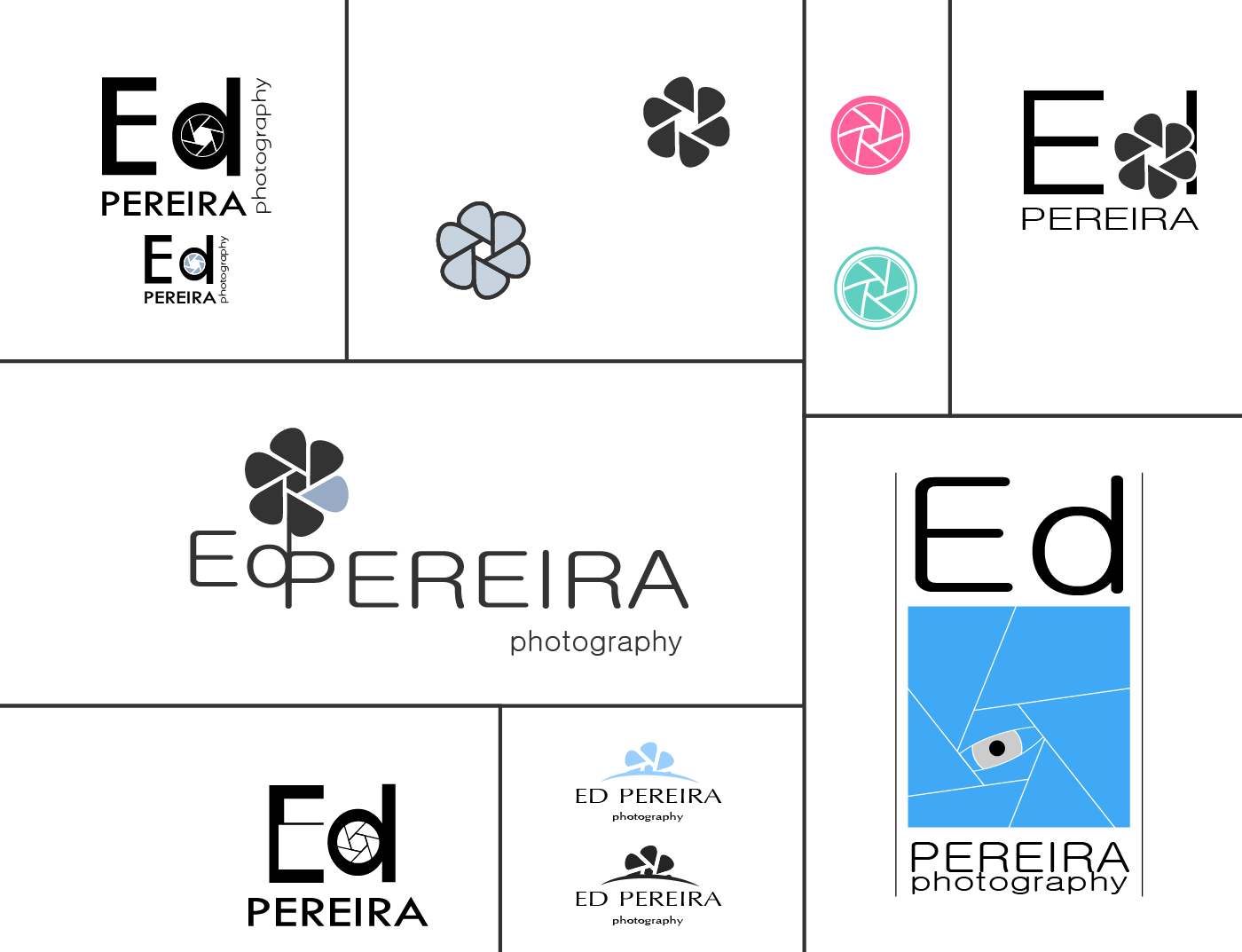 Logo Design by Hana Pexova for Ed Pereira Photography | Design #2023999