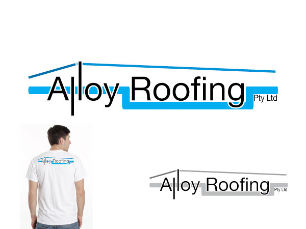 Logo Design by Kkdoggiehaven Alfred for Alloy Roofing Pty Ltd | Design #8210570