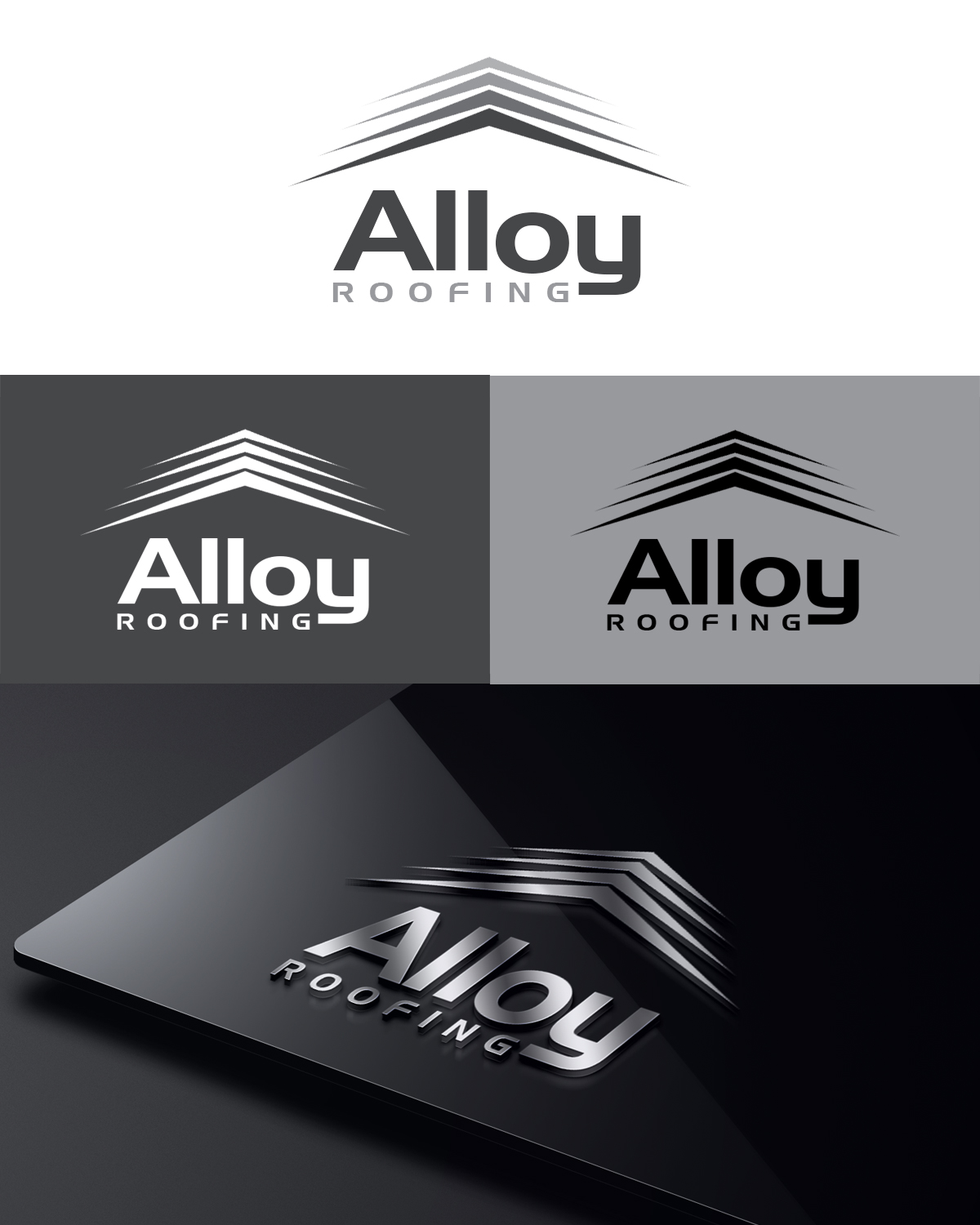 Logo Design by Tsuna Sawada for Alloy Roofing Pty Ltd | Design #8385957