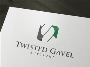 Twisted Gavel Auctions Inc. | Logo Design by Alex Martin