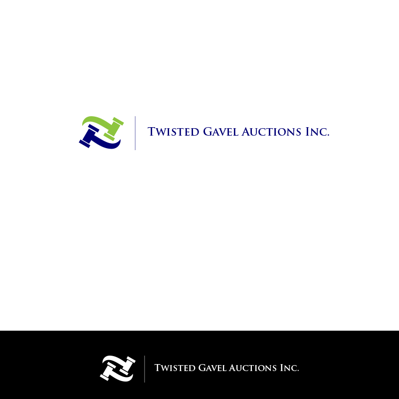 Logo Design by Alchemist for Twisted Gavel Auctions Inc. | Design #2012642
