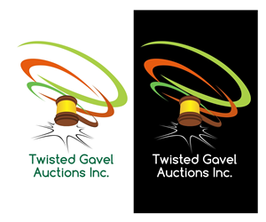 Logo Design by Sergio Medina for Twisted Gavel Auctions Inc. | Design: #1985886