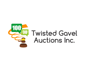 Logo Design by Sergio Medina for Twisted Gavel Auctions Inc. | Design #1994700