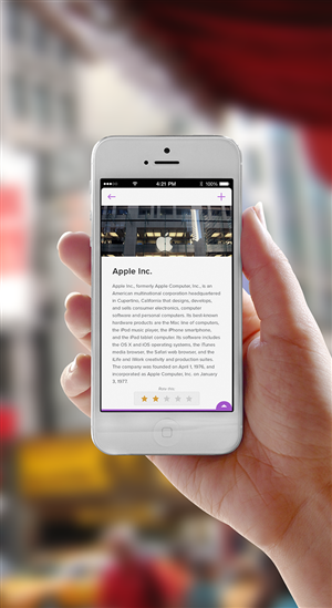 App Design by Budi Tanrim for Vizigence | Design: #1966520