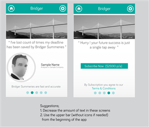 App-Design von betablocker für Vizigence | Design: #2009292