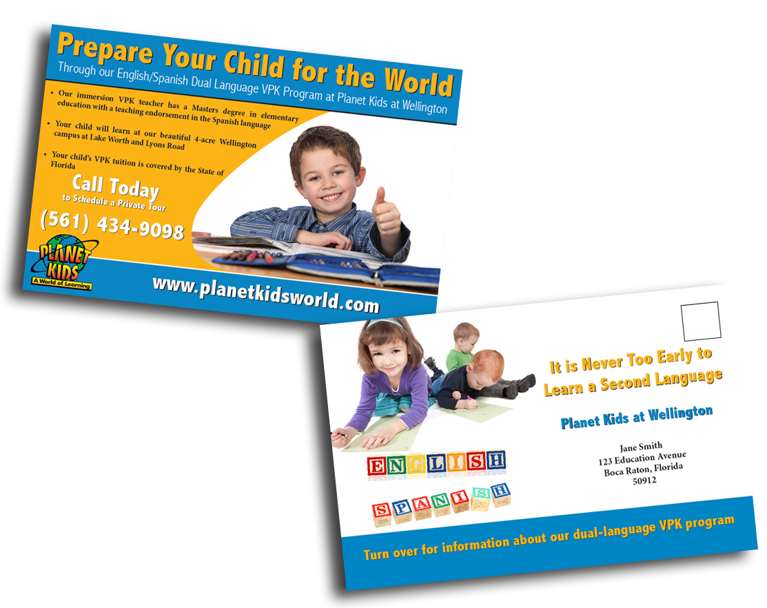 preschool flyer design