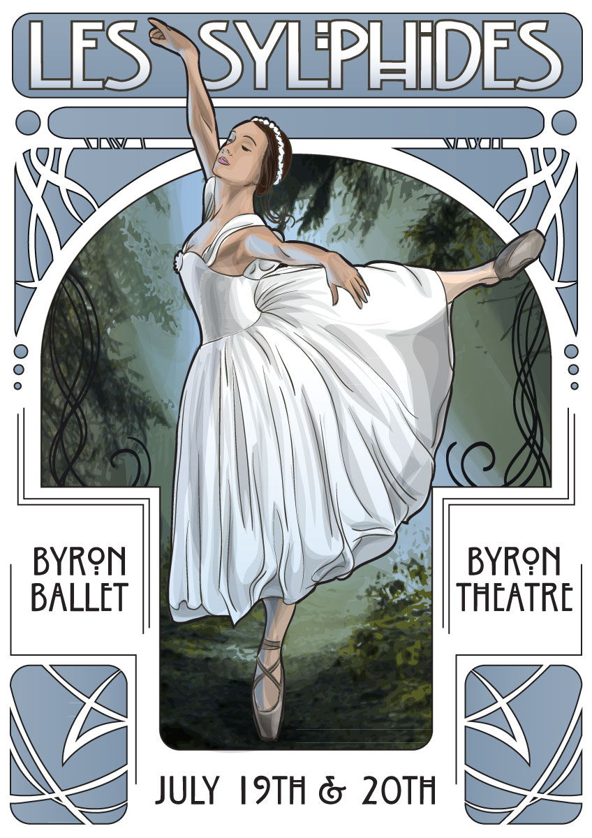 Poster Design by Oct-O-Ray Design for Byron Ballet | Design #1970968