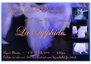 Poster Design by Sharon Vandermerwe for Byron Ballet | Design #1971214