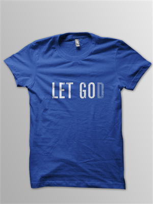 "LET GO" Typography-based T-Shirt Design