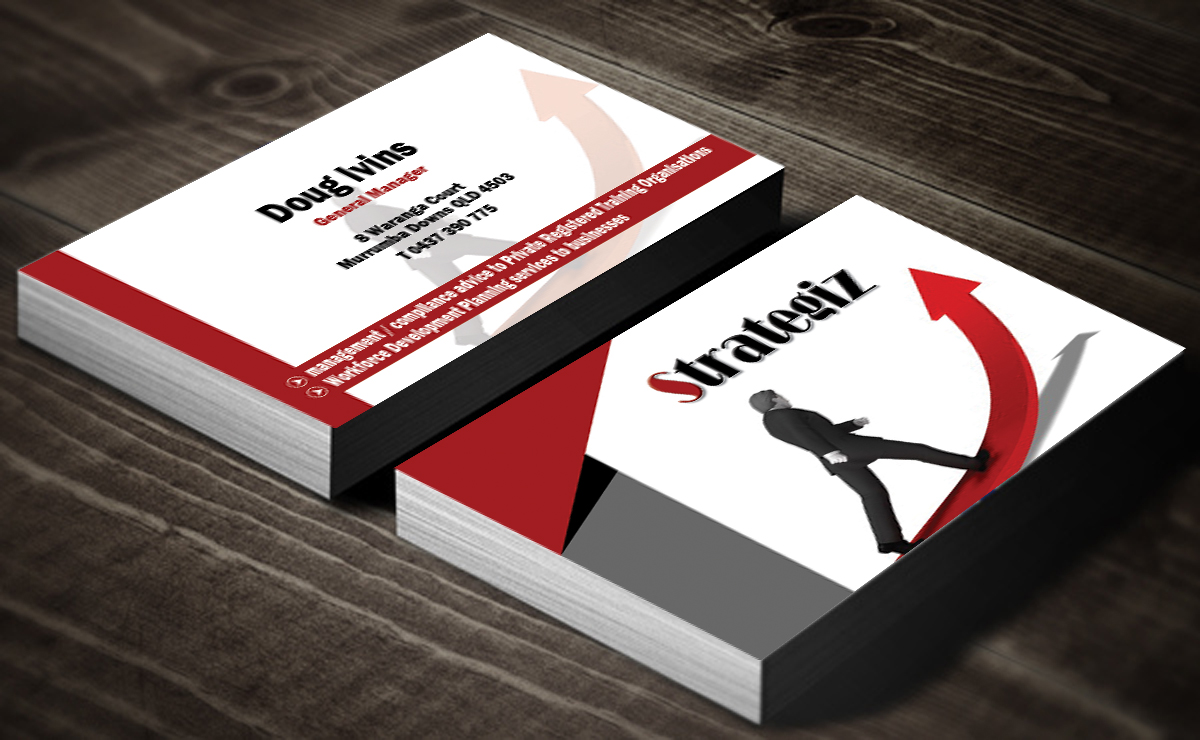 Business Card Design by Harshan for Strategiz | Design #1976584