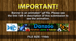 Banner Ad Design by Levardos for Danzoo ApS | Design: #1969462