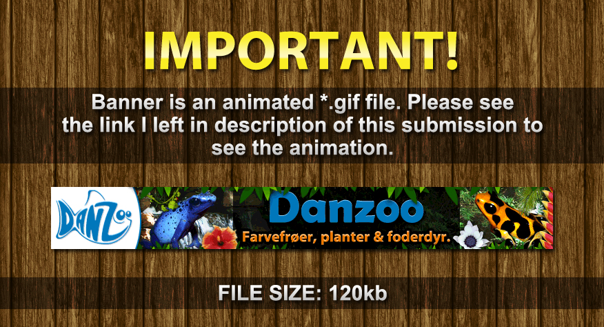 Banner Ad Design by Levardos for Danzoo ApS | Design #1969560
