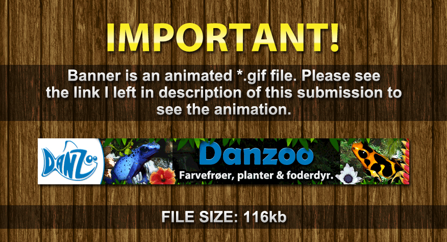 Banner Ad Design by Levardos for Danzoo ApS | Design #1969579