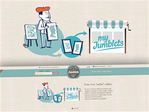Infografik-Design von Voltage Gated für Jumblets AB | Design: #1977248