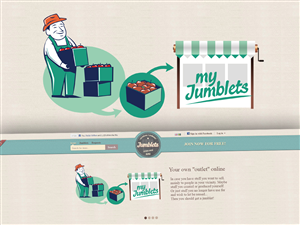 Infografik-Design von Voltage Gated für Jumblets AB | Design: #1977253