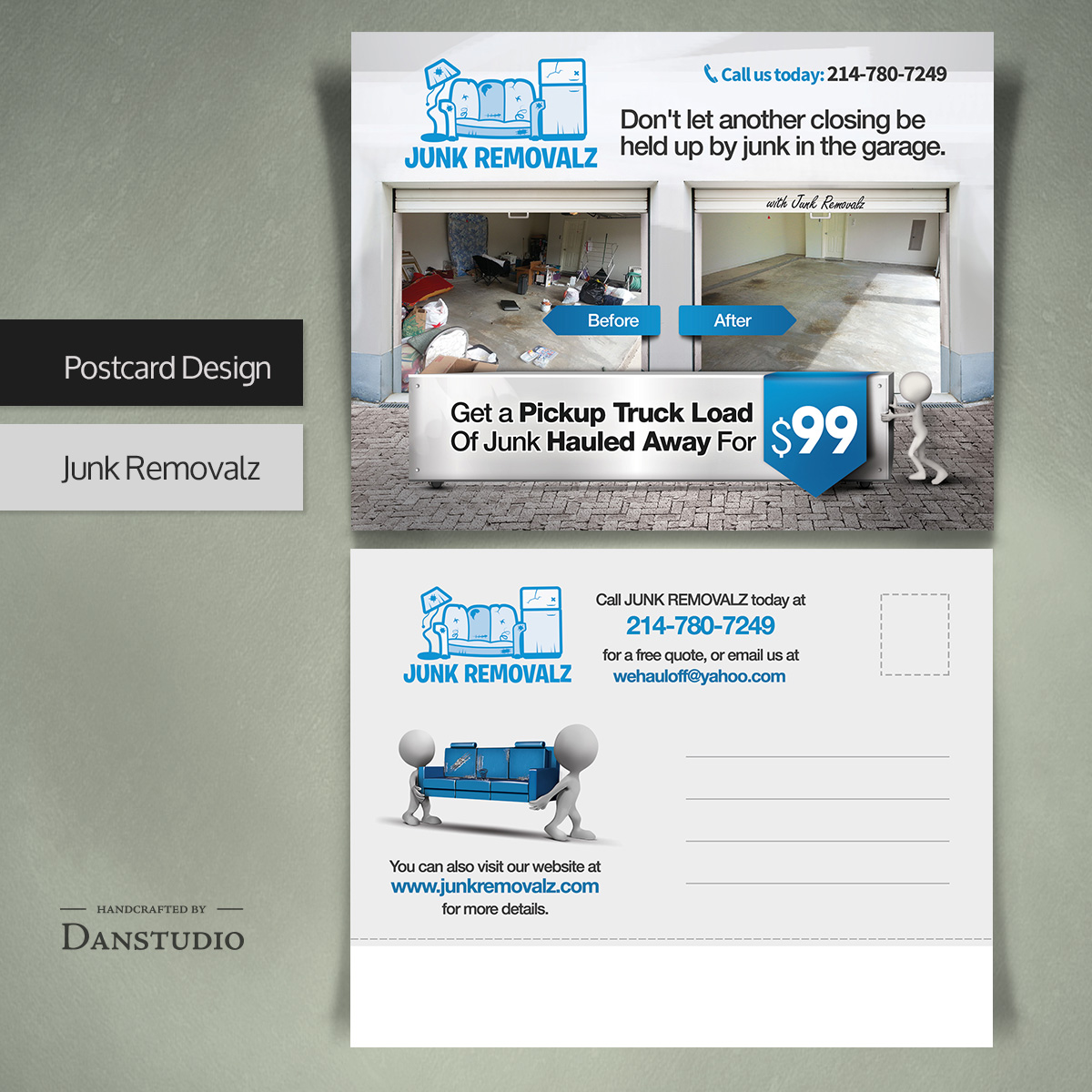 Diseño de Postal por danstudio para este proyecto | Diseño #8418275