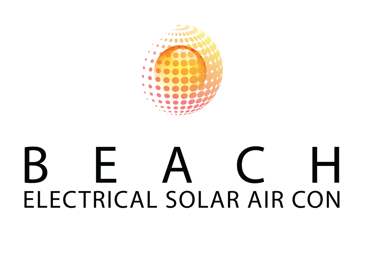 Logo-Design von Mariana Ponte für beach electrical solar air con | Design #1996790