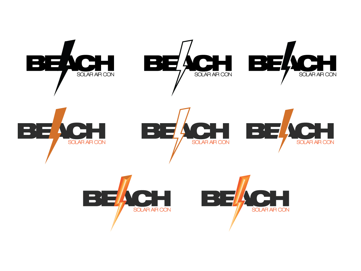 Logo Design by DDeAmicis for beach electrical solar air con | Design #1995601