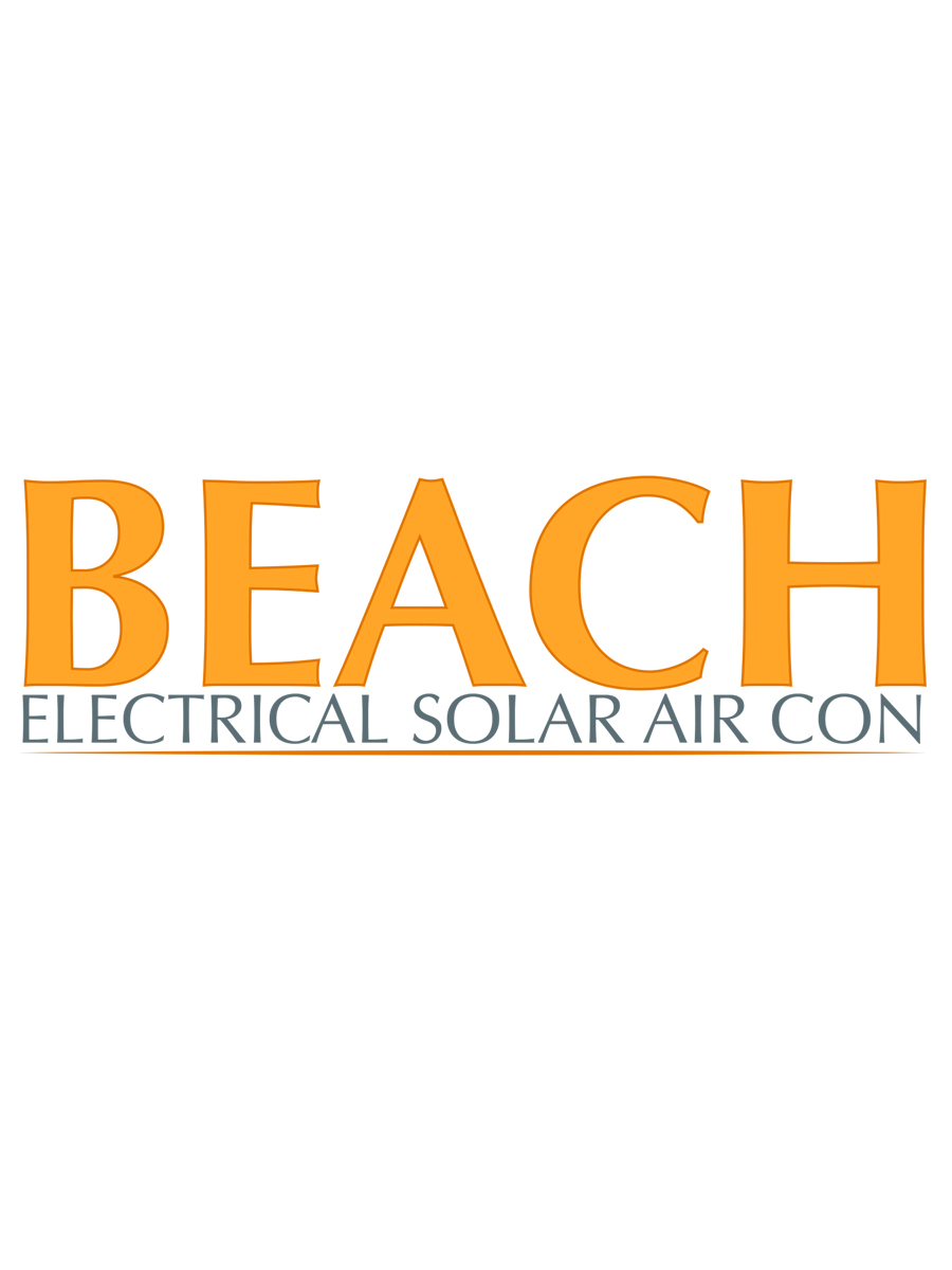Logo Design by Rage_G for beach electrical solar air con | Design #1960816
