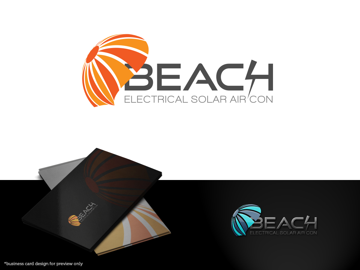 Logo-Design von ArtSamurai für beach electrical solar air con | Design #1971087