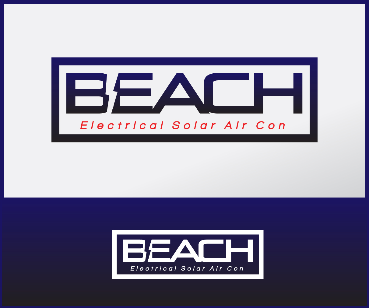 Design de Logo par Stellar Designs pour beach electrical solar air con | Design #1968680