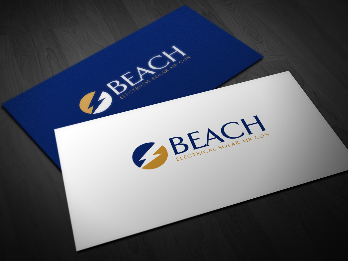 Logo Design by Alchemist for beach electrical solar air con | Design #1962038