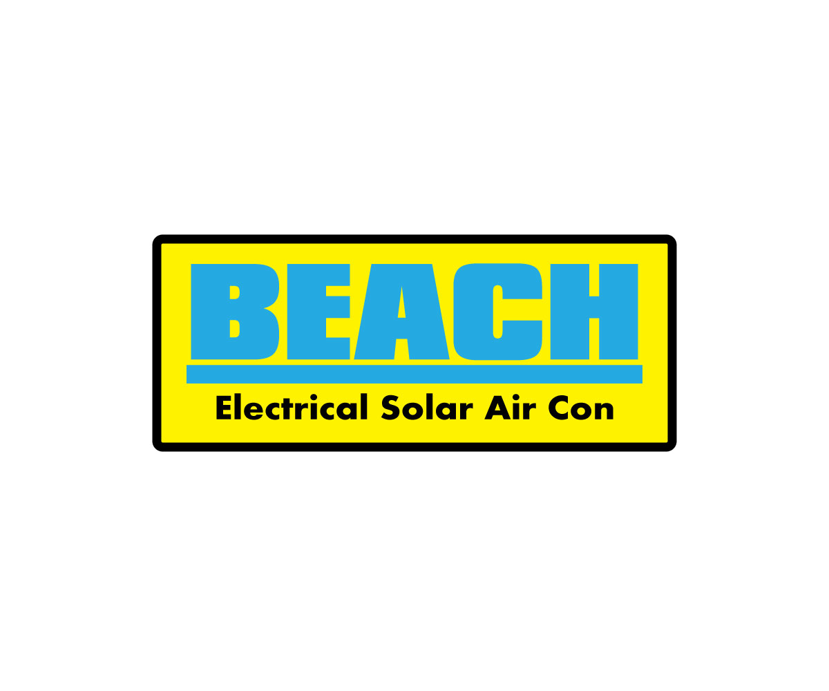 Logo Design by MI Design for beach electrical solar air con | Design #1962452