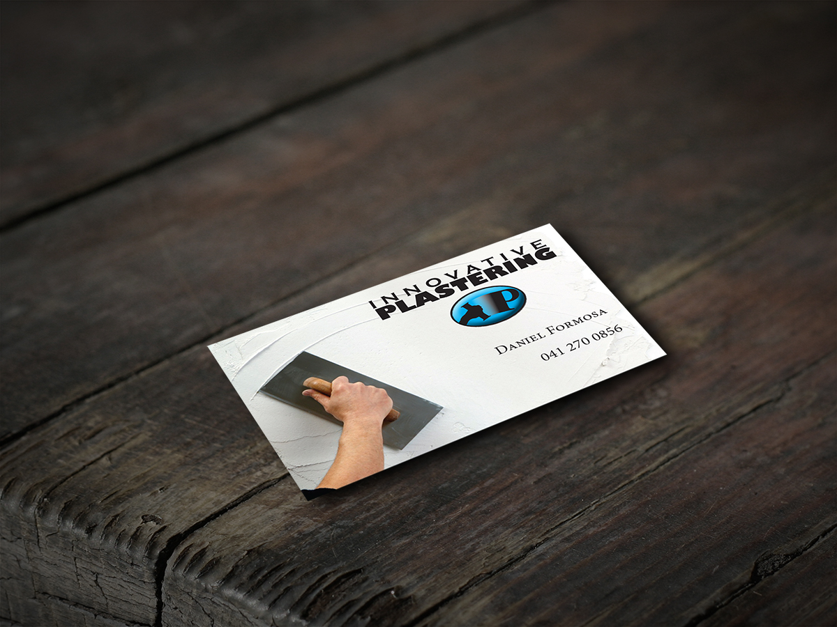 Business Card Design by bengnz for Innovative Plastering | Design #1985343