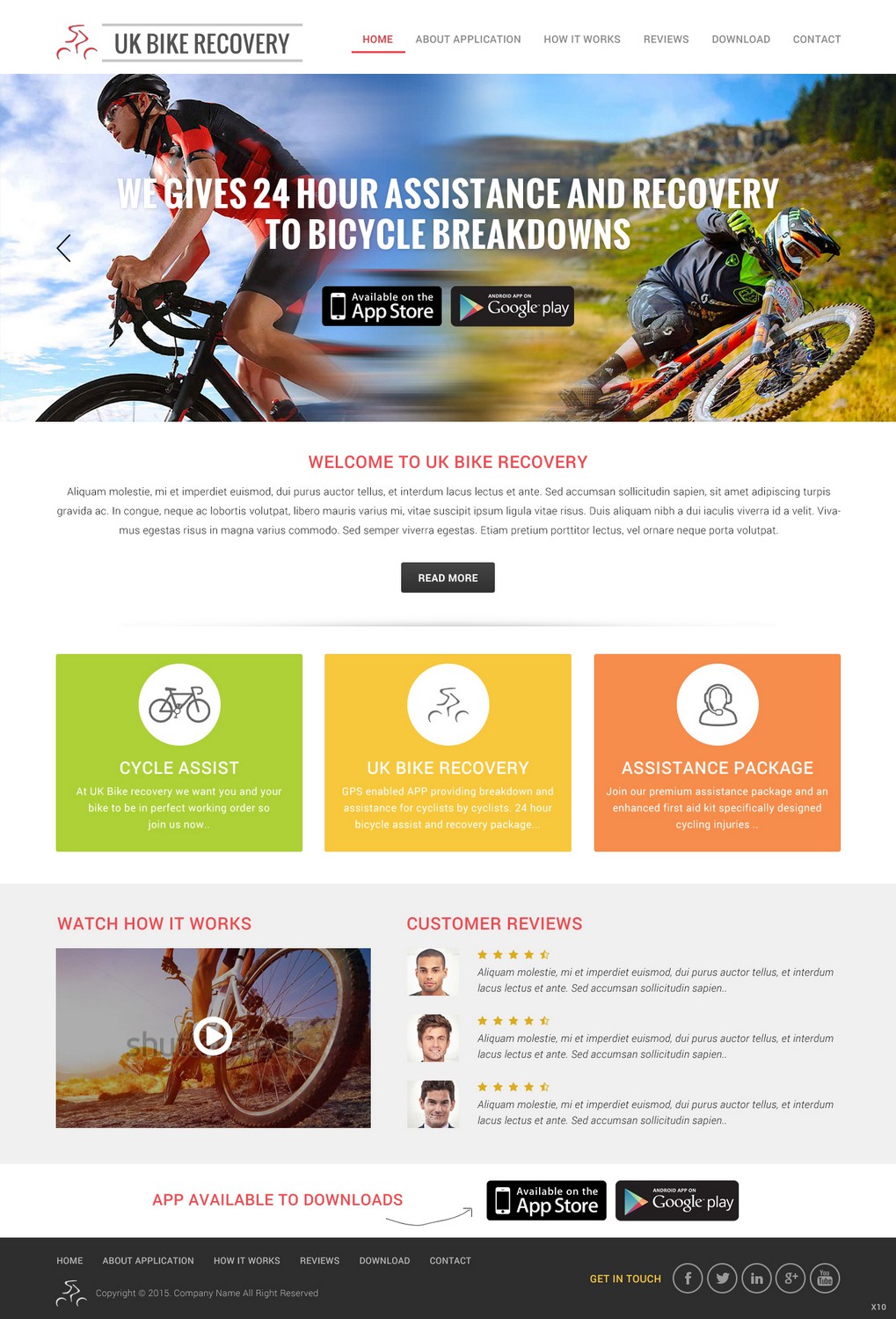 Web Design by pb for Cycle Assist | Design: #8390590