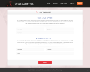 Web Design by pb for Cycle Assist | Design: #9275829