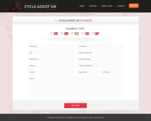 Web Design by pb for Cycle Assist | Design: #9275830