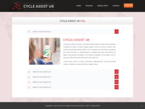 Web Design by pb for Cycle Assist | Design: #9275831