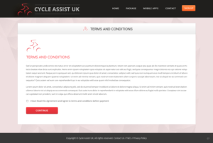 Web Design by pb for Cycle Assist | Design: #9320517