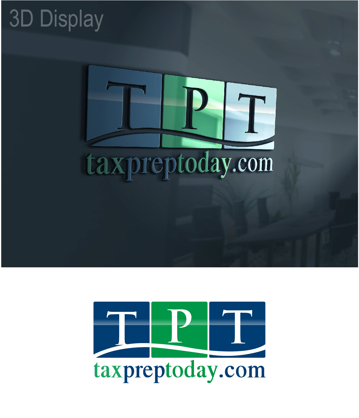 Logo Design by BlacknWhite for taxpreptoday | Design: #8409490