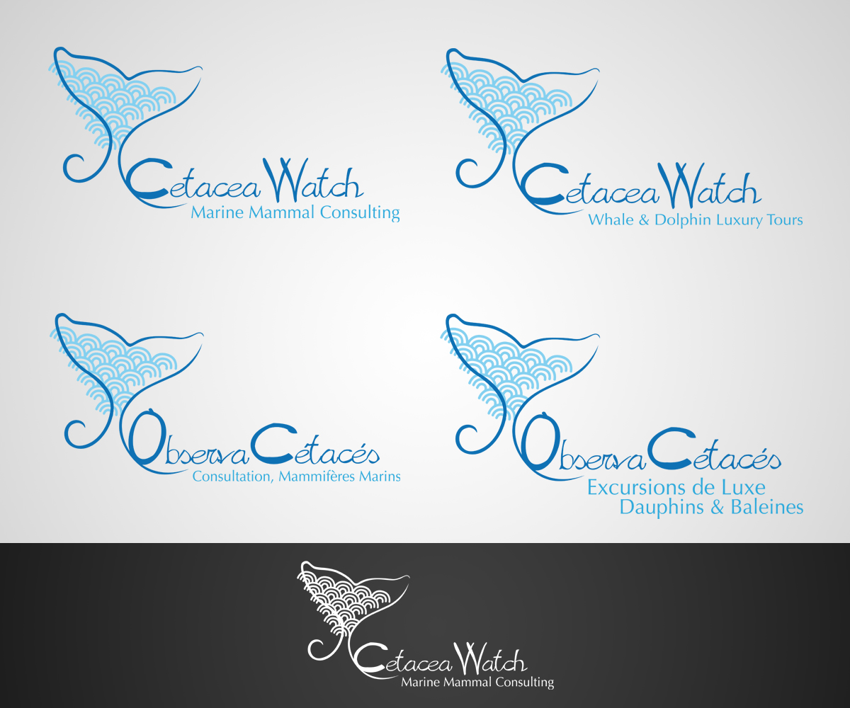 Diseño de Logo por Lucie M. para Cetacea Watch | Diseño #2015514