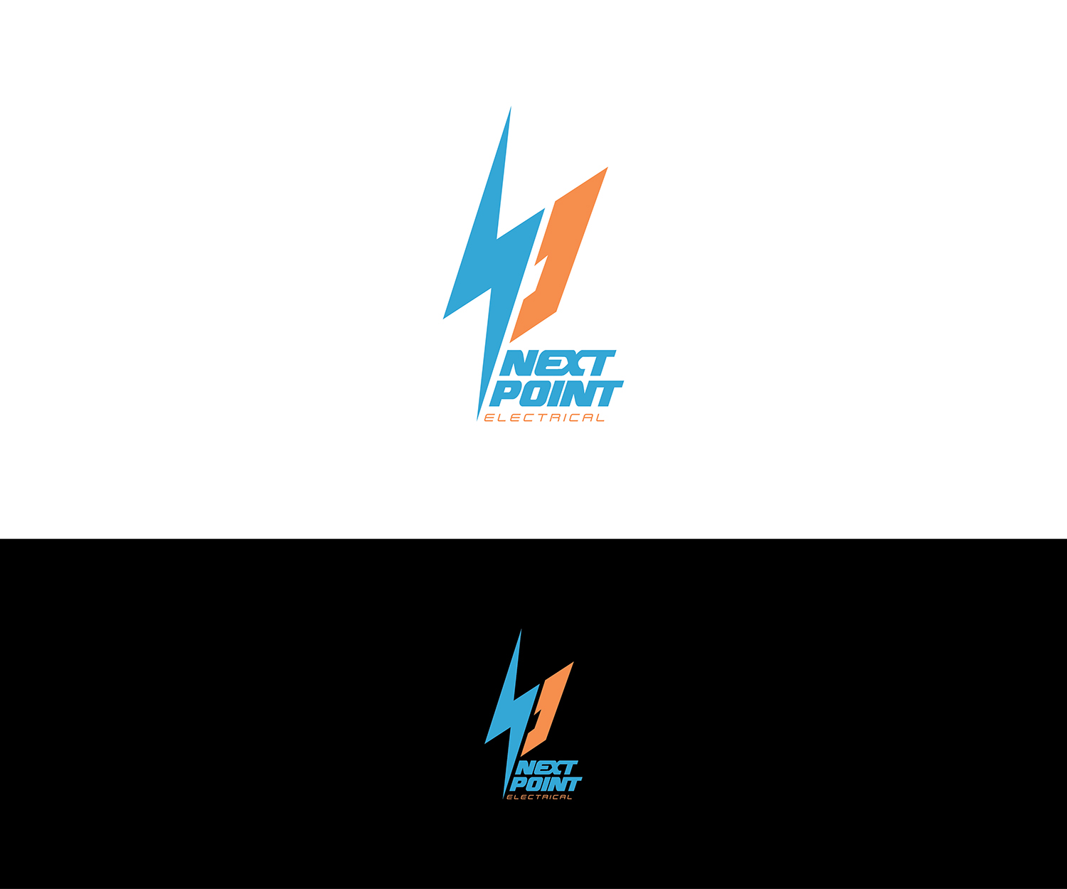 Logo Design by RoundYellow for Next Point electrical | Design #8166622