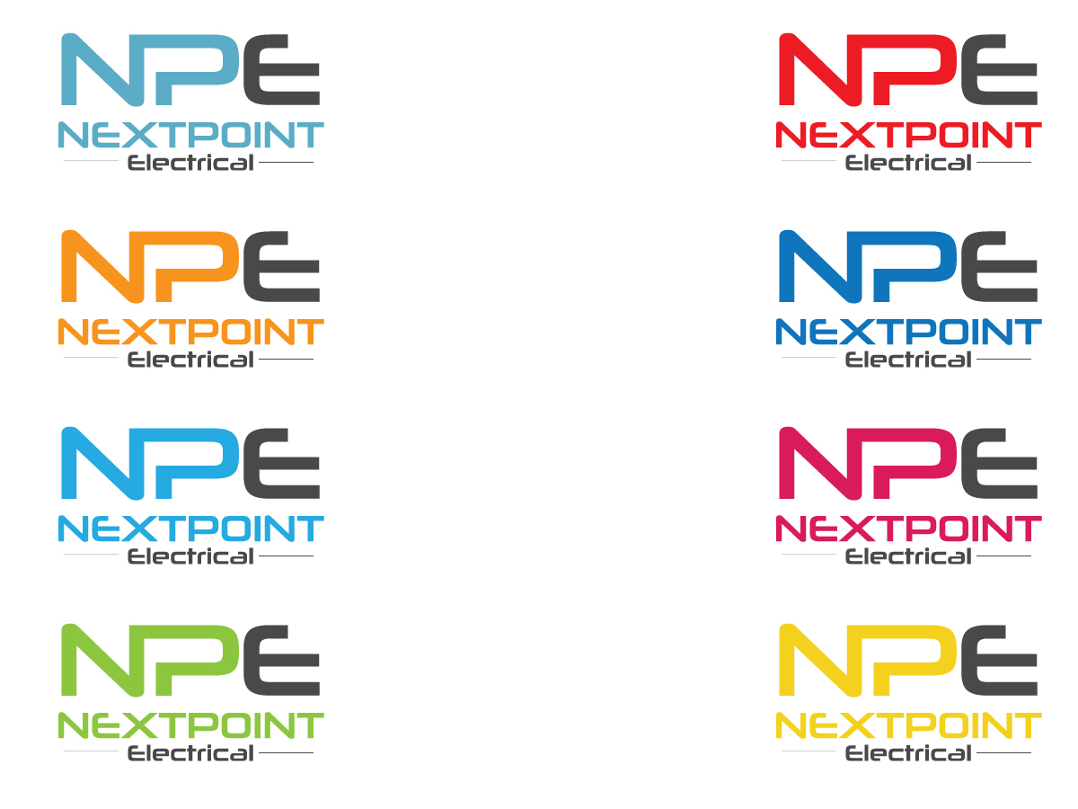 Logo Design by Atec for Next Point electrical | Design #8402140