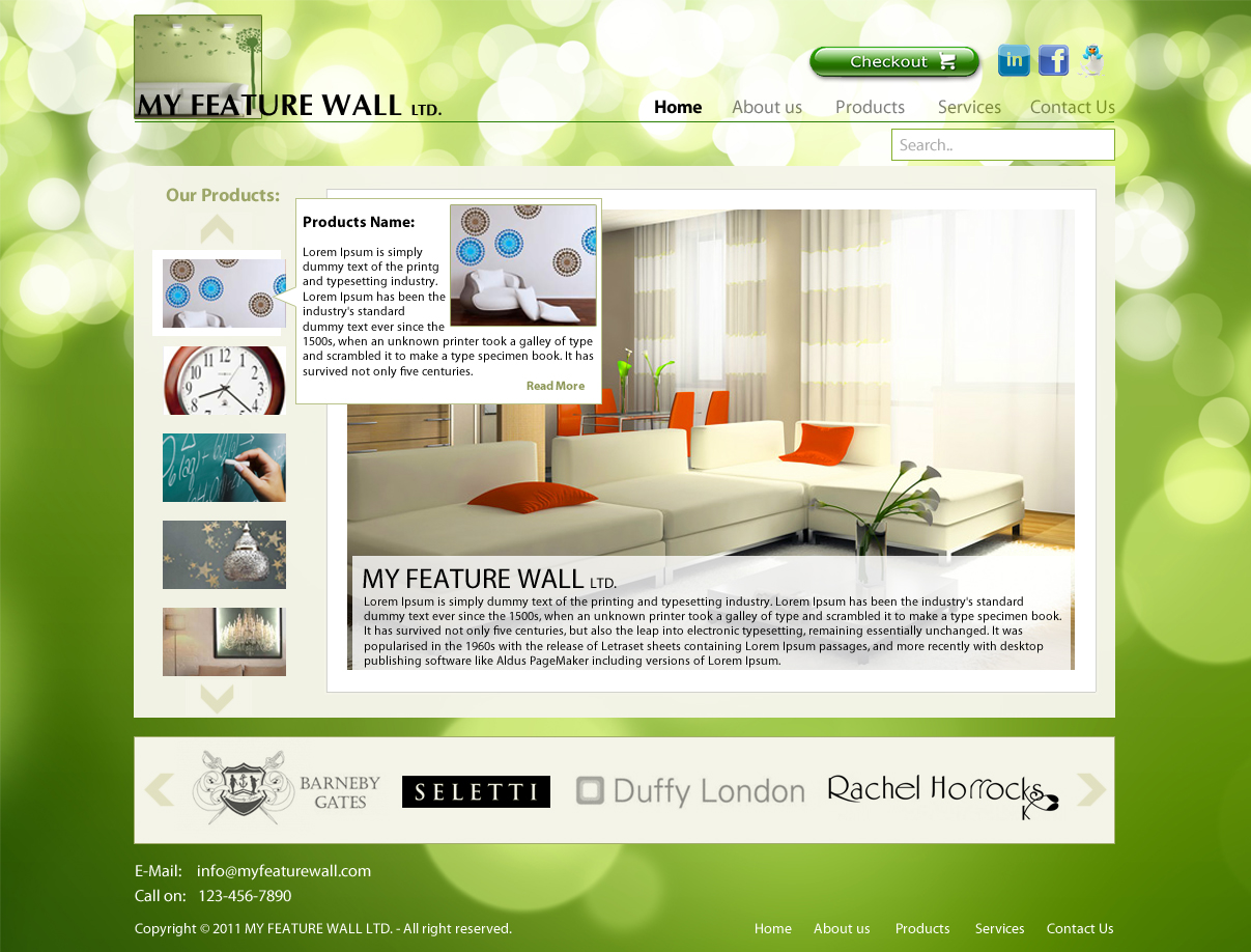 Web-Design von Kreative Ideaz für dieses Projekt | Design #426960