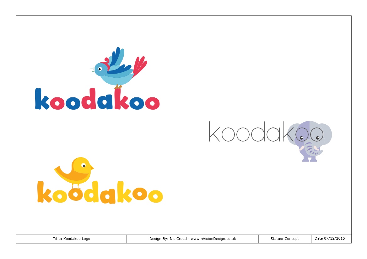 Logo Design by nvisiondesign.co.uk for Koodakoo | Design #8445743