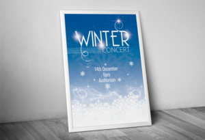 Music Concert Poster for an English School in Qatar | Poster-Design von Nightmist