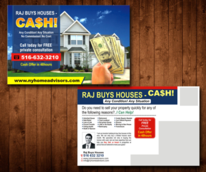 Diseño de Postal por Designers Hub para NY Home Advisors | Diseño: #8395961