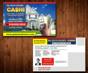 Real estate Investment post card Design | Postcard Design by Designers Hub