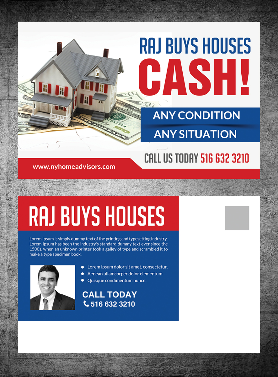 Diseño de Postal por debdesign para NY Home Advisors | Diseño #8211679
