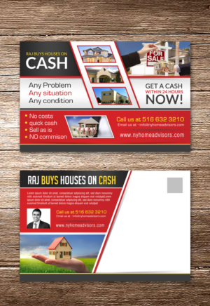 Diseño de Postal por debdesign para NY Home Advisors | Diseño: #8390026