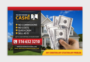 Diseño de Postal por debdesign para NY Home Advisors | Diseño: #8397165