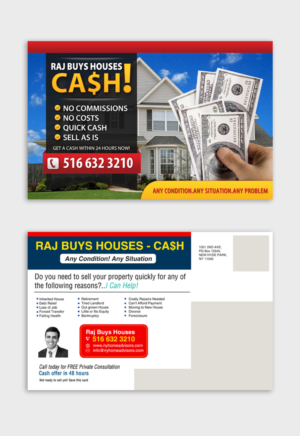 Diseño de Postal por debdesign para NY Home Advisors | Diseño: #8409097